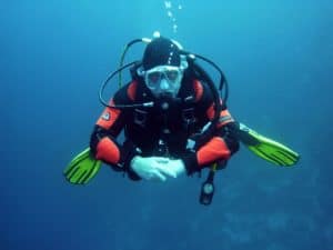 mares scuba: deep diver diving suit