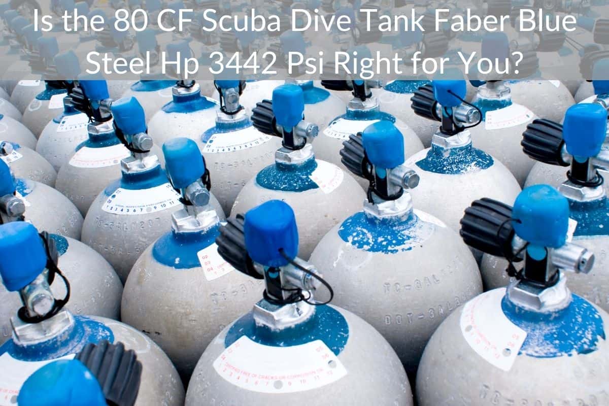 Is the 80 CF Scuba Dive Tank Faber Blue Steel Hp 3442 Psi Right for You?