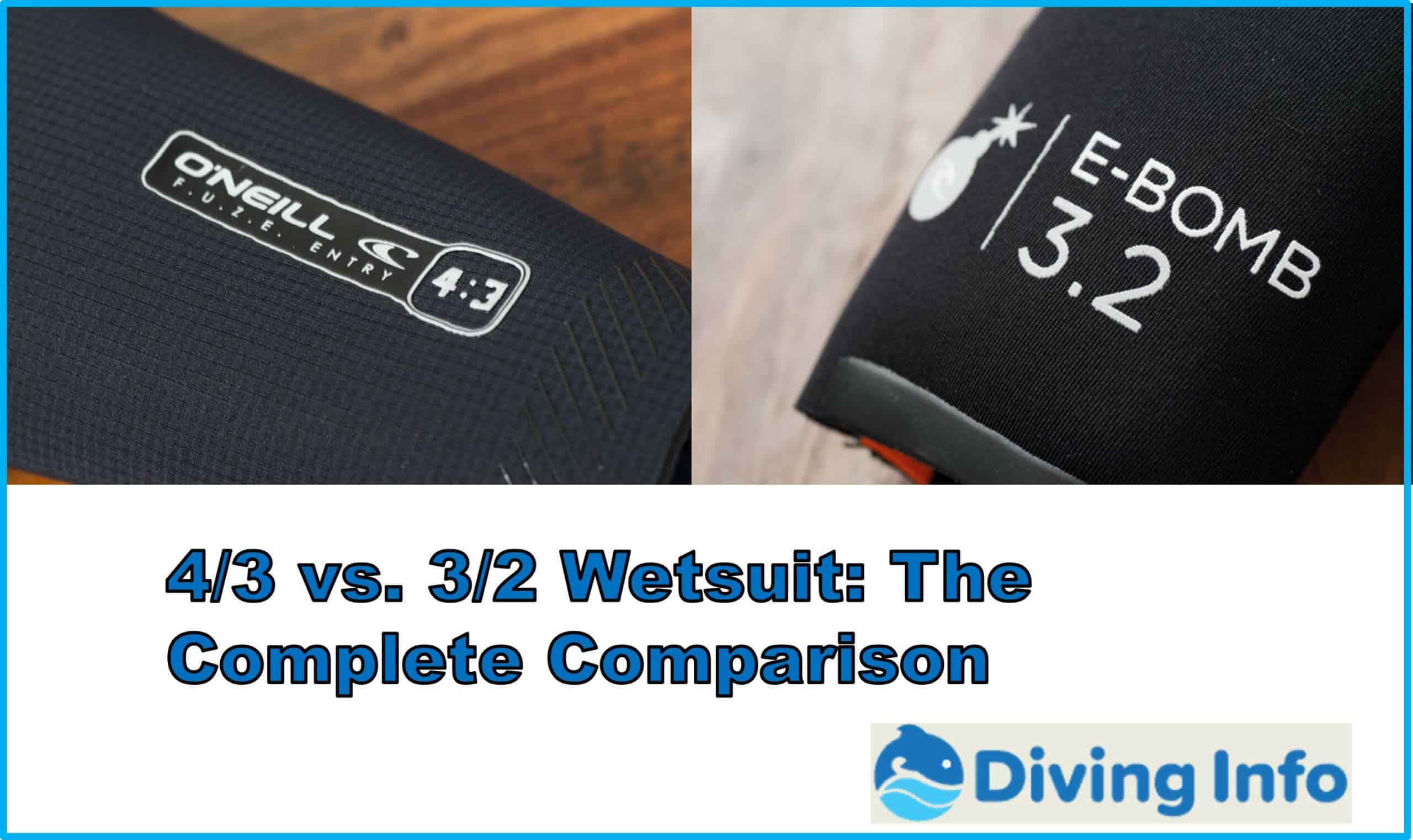 4 3 vs 3 2 Wetsuit The Complete Comparison