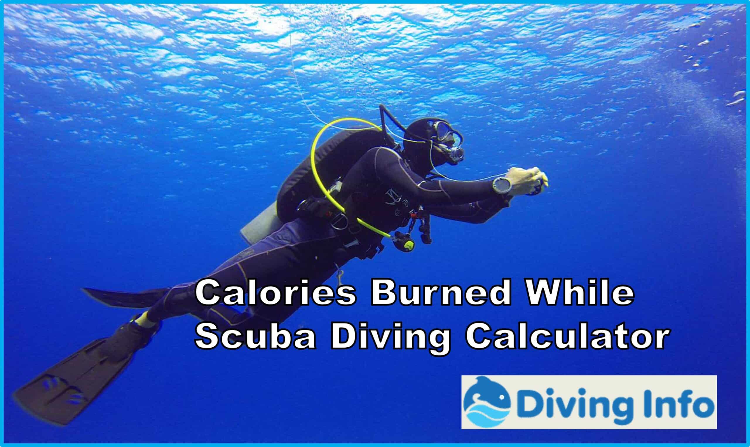 Calories Burned While Scuba Diving Calculator