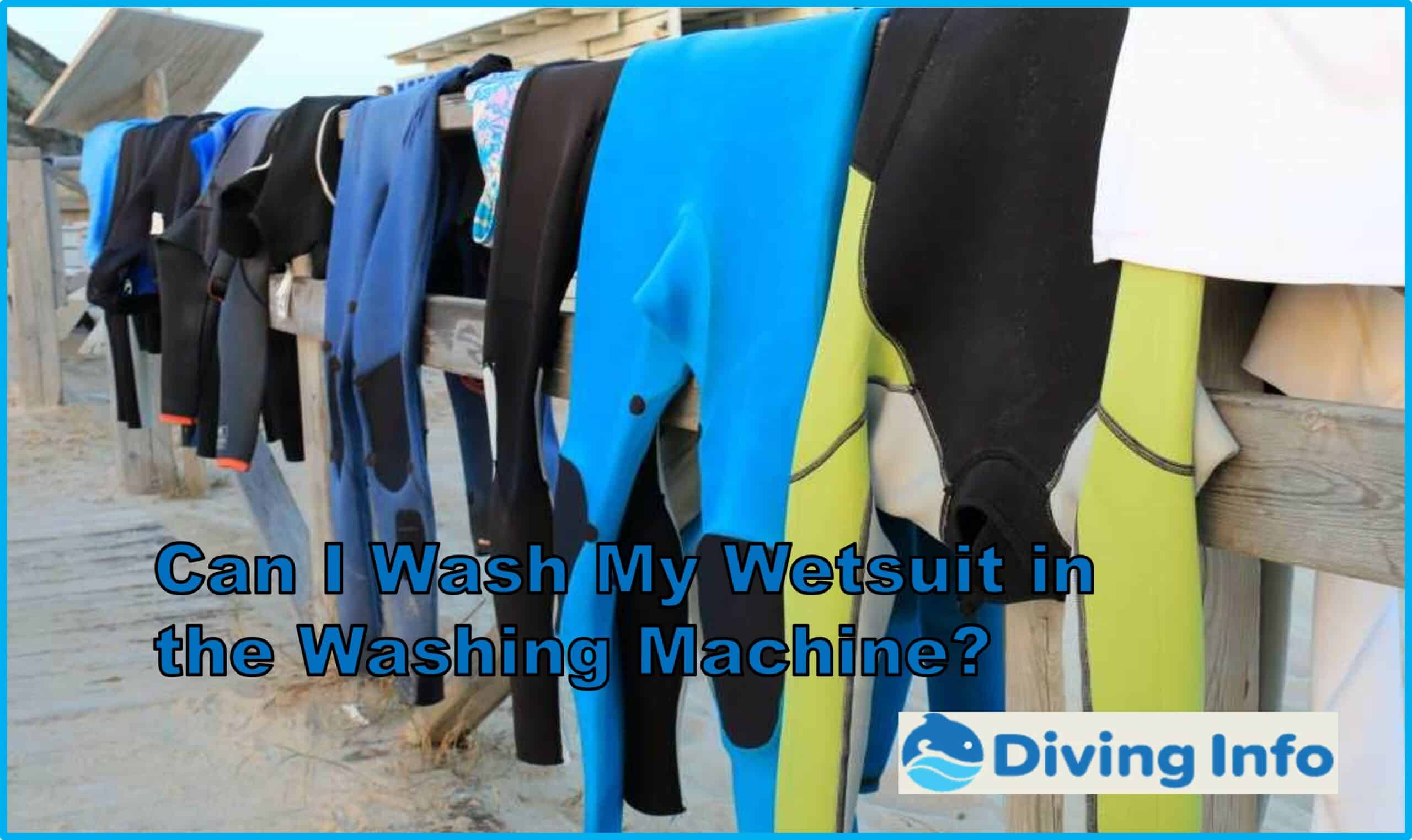Can I Wash My Wetsuit in the Washing Machine?