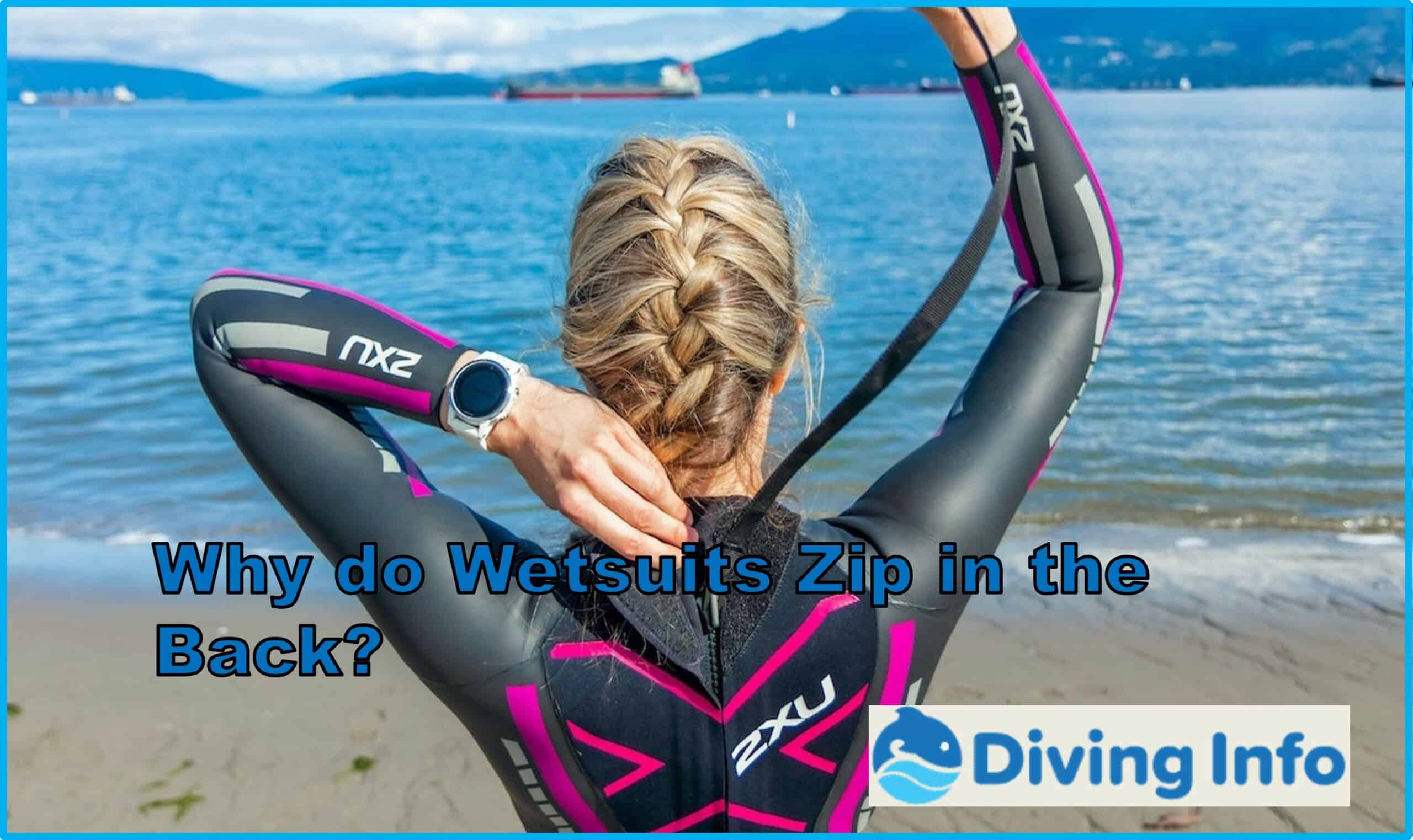 Why do Wetsuits Zip in the Back?