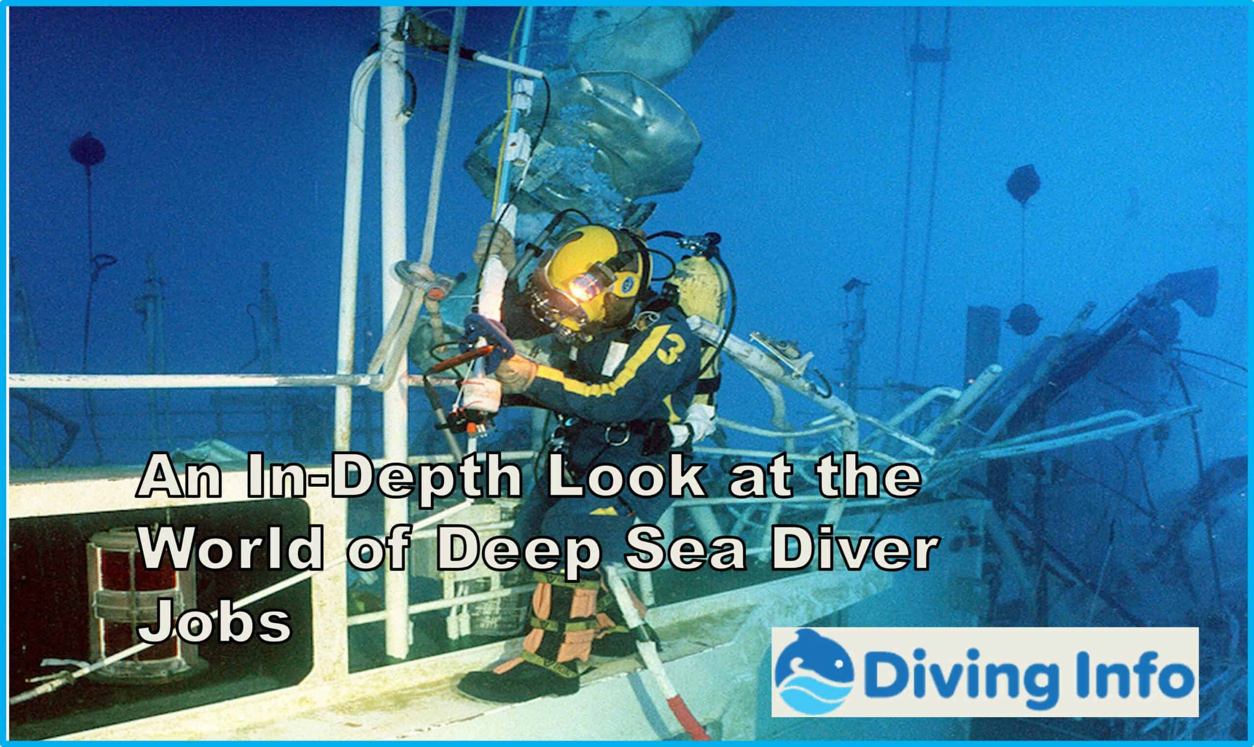 An In-Depth Look at the World of Deep Sea Diver Jobs
