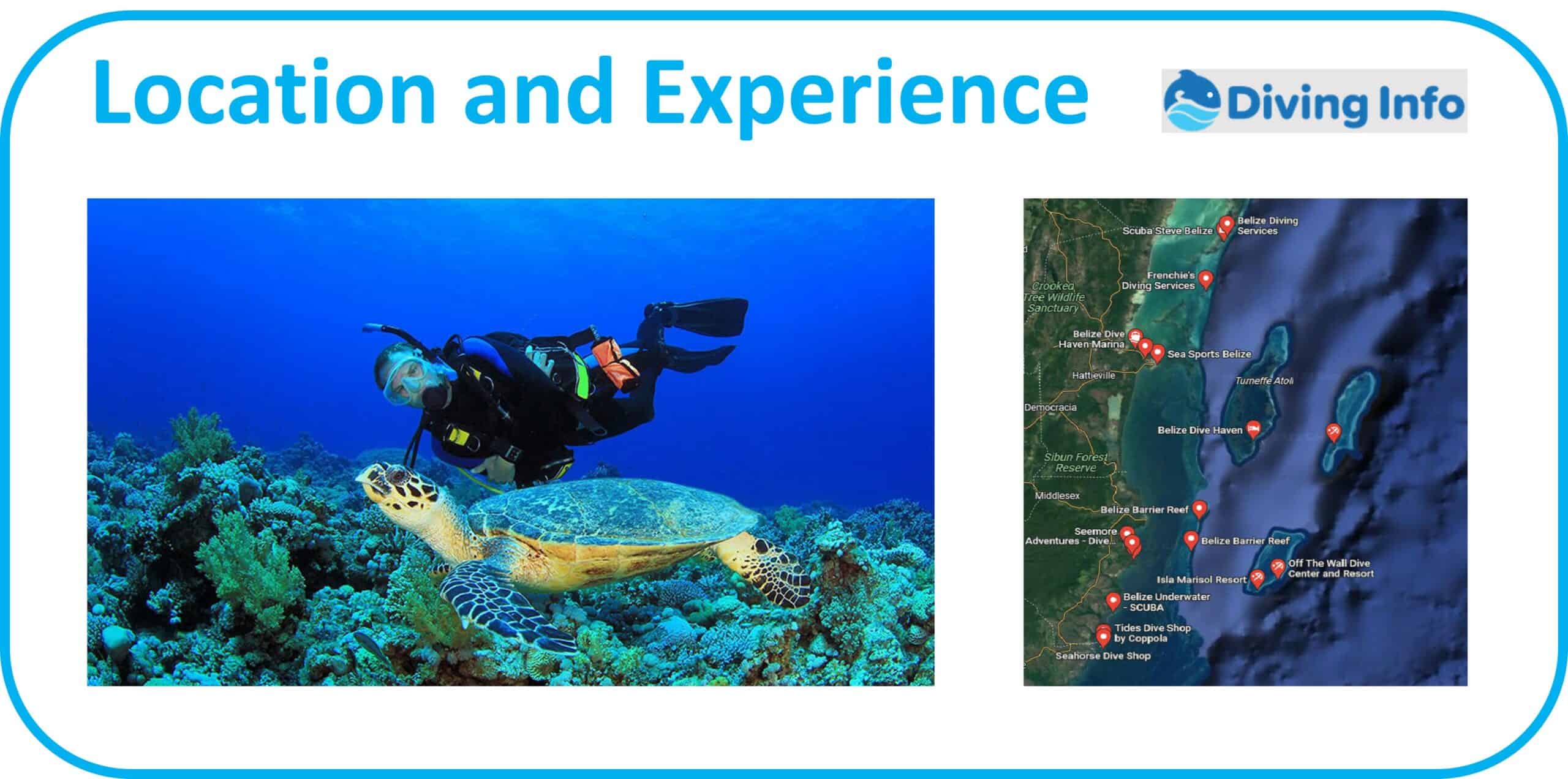 Belize Barrier Reef Location and Experience
