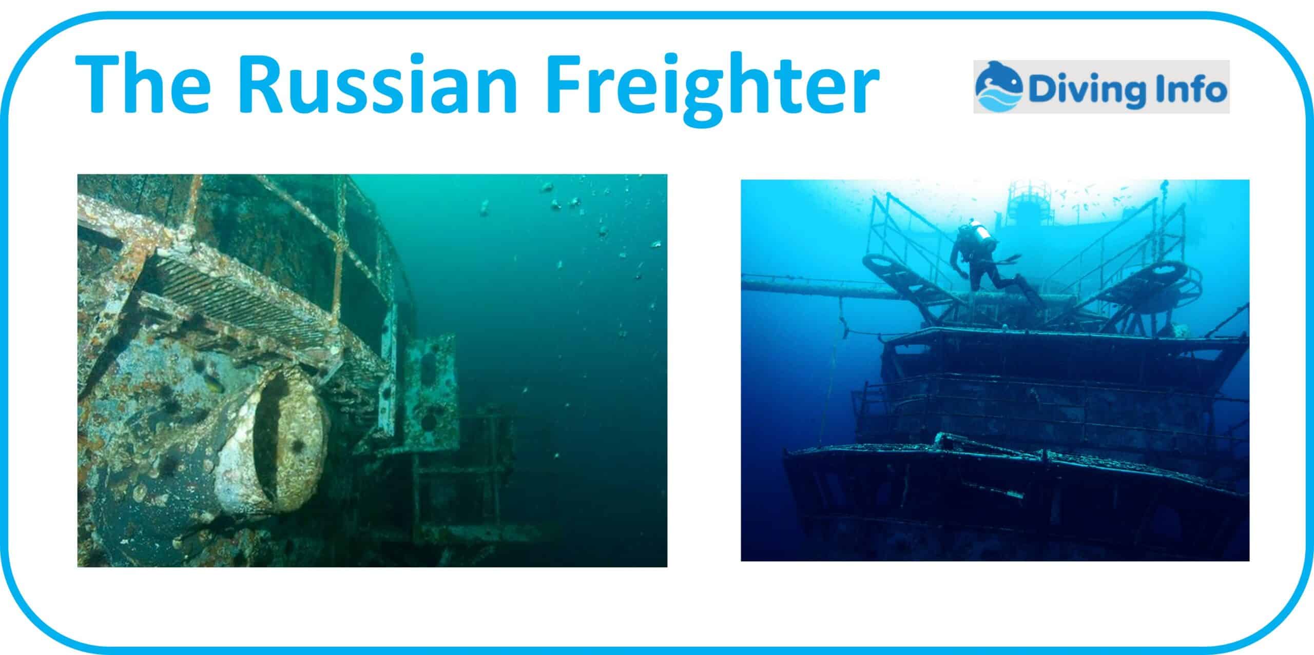 The Russian Freighter San Pablo Pensacola Dive Site