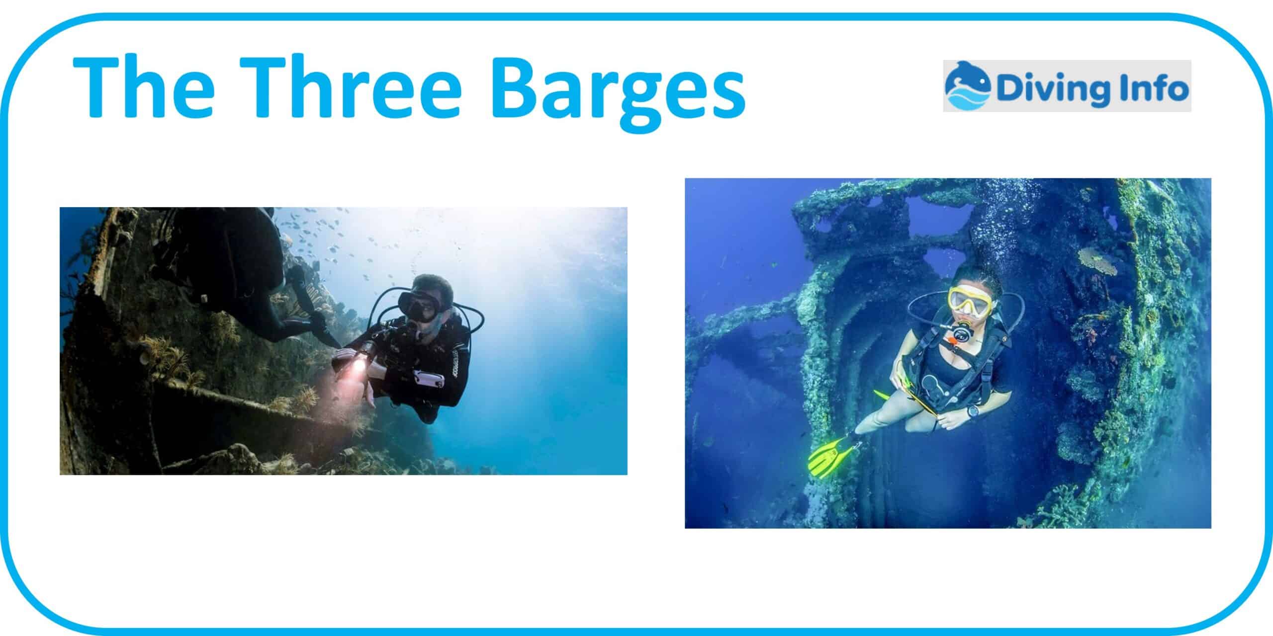 The Three Barges Pensacola Dive Site